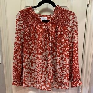 Kaileigh Flower Top Size Medium